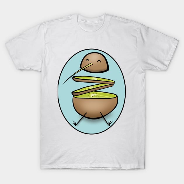 Cute Kiwi T-Shirt by Kiwi